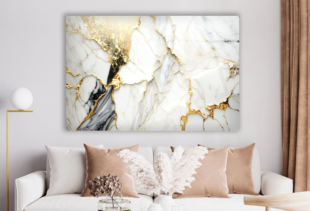 Abstract Tempered Glass Wall Art - MyPhotoStation