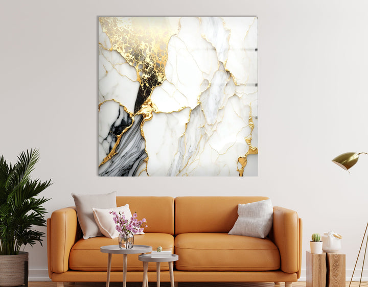 Abstract Tempered Glass Wall Art - MyPhotoStation