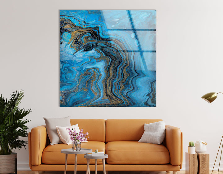 Abstract Tempered Glass Wall Art - MyPhotoStation