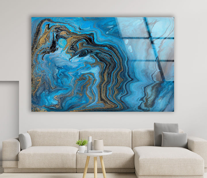 Abstract Tempered Glass Wall Art - MyPhotoStation