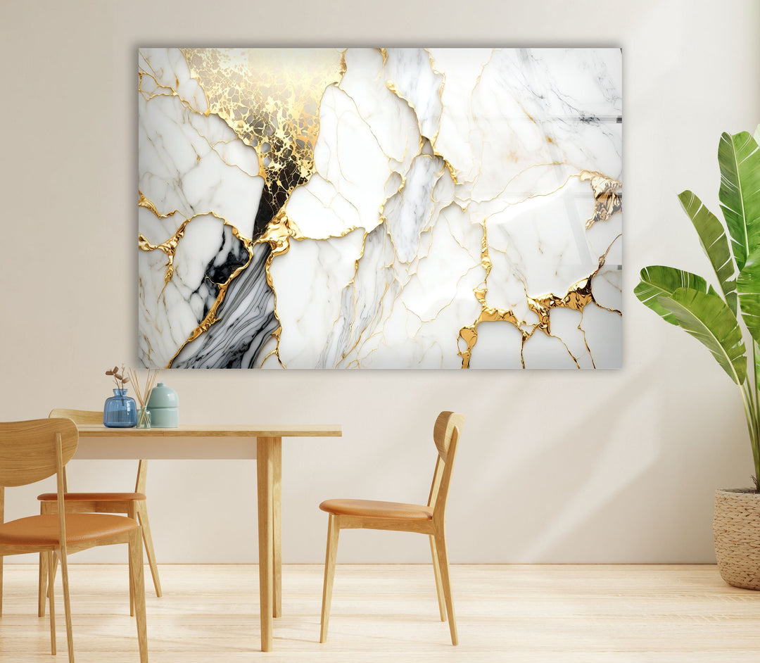 Abstract Tempered Glass Wall Art - MyPhotoStation