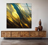 Unique Abstract Art Glass Wall Decor