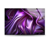 Shiny Fluid Purple Wavy Glass Printing Wall Arts