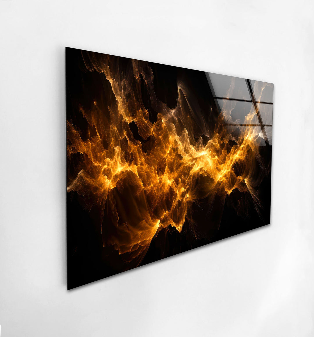 High-Quality Abstract Glass Art Panels