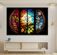 Stained Tempered Glass Wall Art