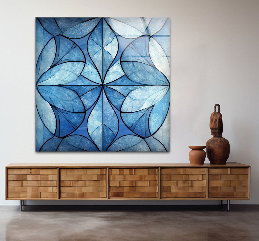 Modern Abstract Glass Wall Art Prints