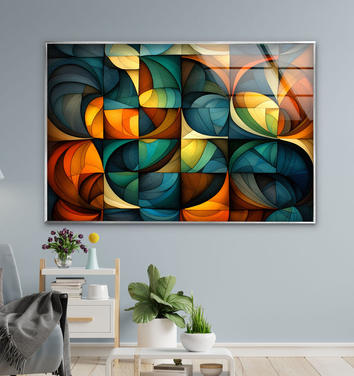 Abstract Art Piece Glass Wall Art glass photo prints, glass picture prints