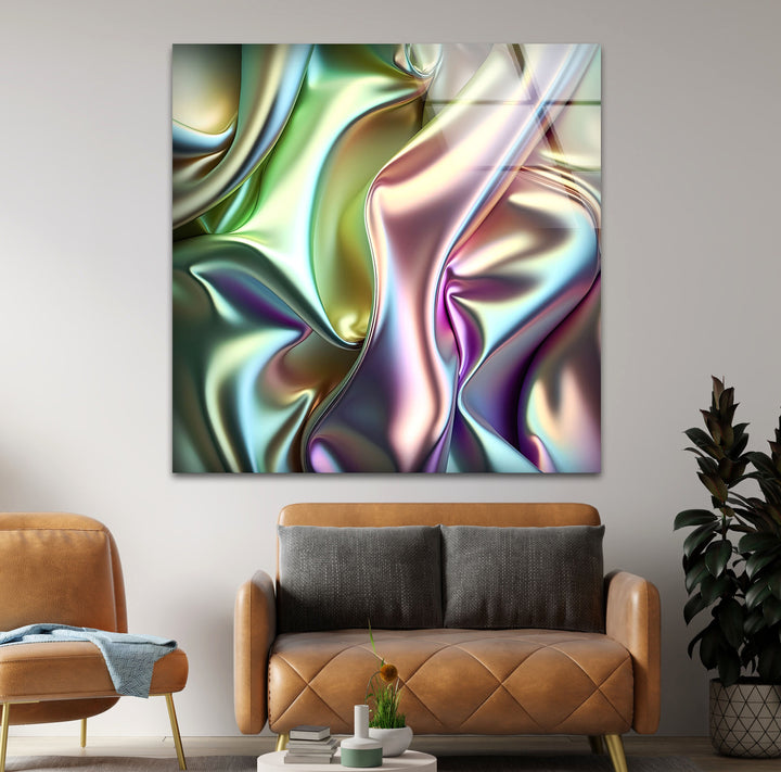 Abstract Iridescent Glass Wall Art art glass wall art, glass wall art pictures