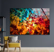 Stained Colorful Shapes Glass Wall Art art glass wall art, glass wall art pictures