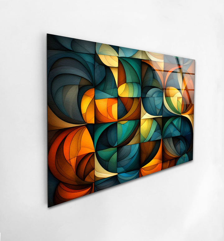 Abstract Art Piece Glass Wall Art glass wall decor, glass wall art decor