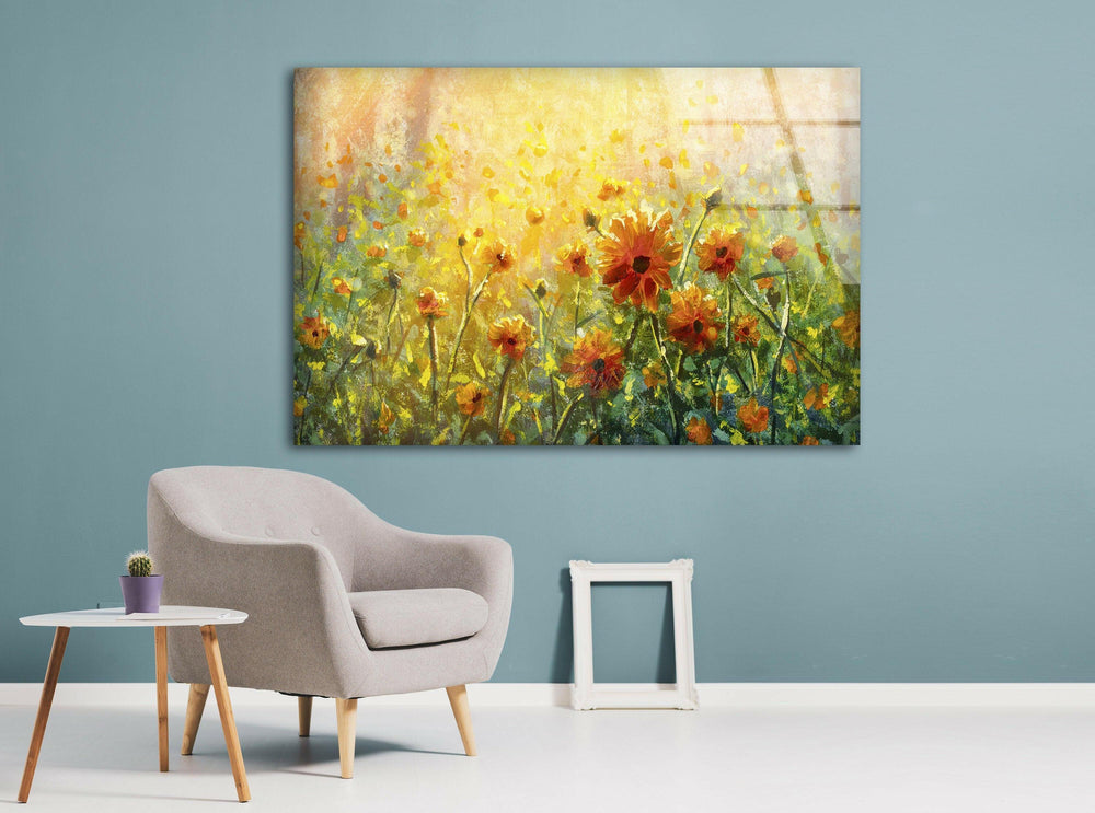 Claude Monet Glass Wall Art, picture on glass wall art, photos printed on glass