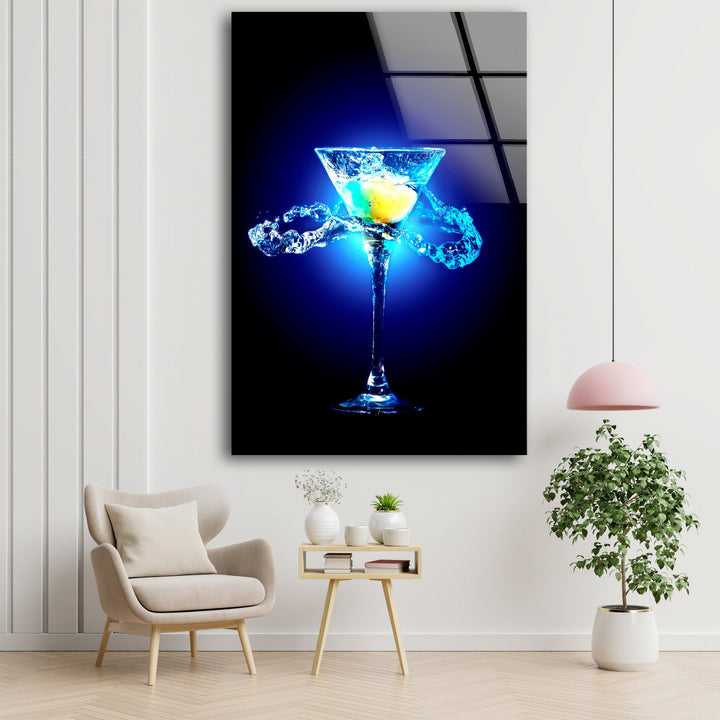 Decorative Kitchen Style Cocktail Tempered Glass Wall Art - MyPhotoStation