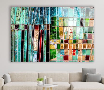 Vivid Stained Glass Wall Art