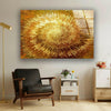 Golden Abstract Art Glass Wall Art - Decorate your living room with stunning Glass Wall Art. Our collection includes tempered glass wall art, large glass artwork, and modern designs. Perfect for adding color and style to any space. Enjoy secure packaging, free shipping, and vibrant prints that last.