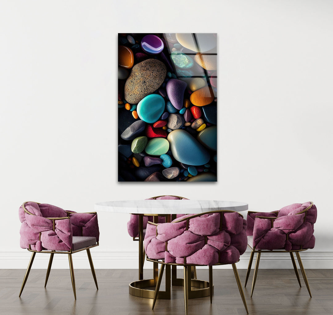 Sea Stones Glass Photos & Cool Art Prints