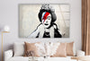 Banksy Queen Elizabeth Glass Wall Art - Discover Banksy wall art for sale and bring unique, provocative designs into your home. Shop our extensive collection of Banksy art prints, including large Banksy wall art pieces, and make a bold statement with authentic Banksy paintings for sale.