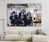 3 Monkey Banksy Glass Wall Art - Imagine walking into your home and being greeted by colorful, lively walls that perfectly complement your carpet and sofa, creating a cohesive and stylish look. Picture your favorite family photos displayed beautifully, adding a personal touch to your space. Feel the pride and happiness of living in a home that reflects your style and personality, a home that feels truly alive.